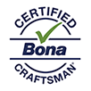New Dimension Hardwood Floors in Eugene, Oregon is a Certified Bona Craftsman